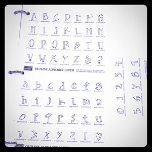 Stampin up outline up lower# 1998